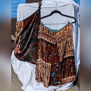 Etro skirt and matching cape 46